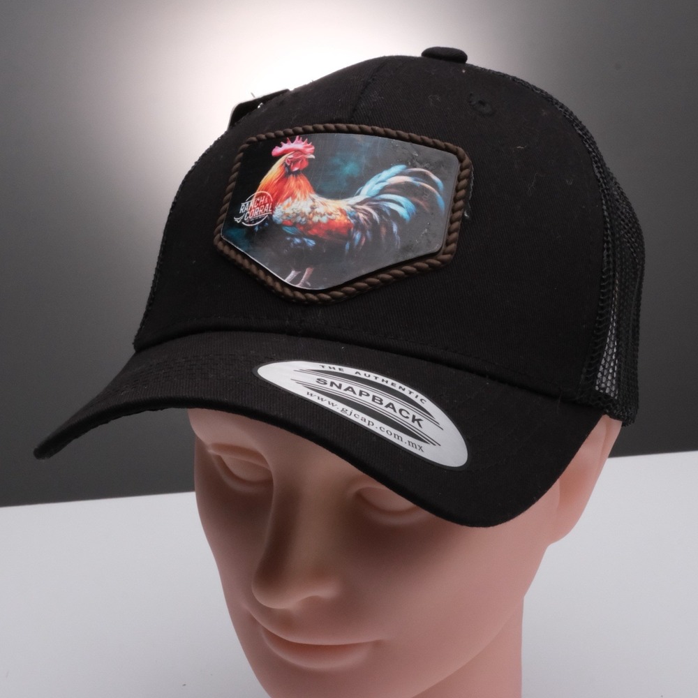 Chicken Trucker Hat Rooster Patch, Chicken Baseball Cap Gorra Snapback
